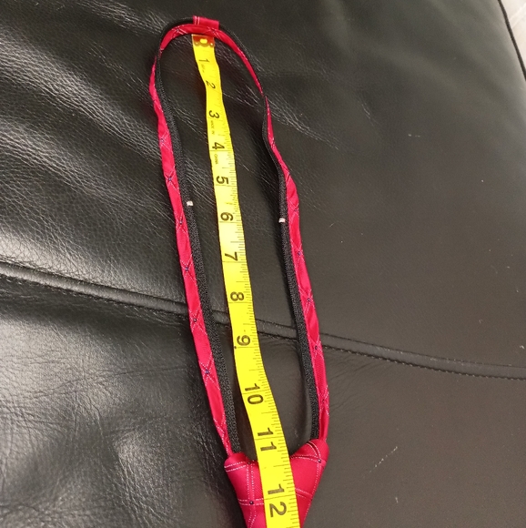 J. Khaki Kids Adjustable Red Tie - Picture 6 of 8